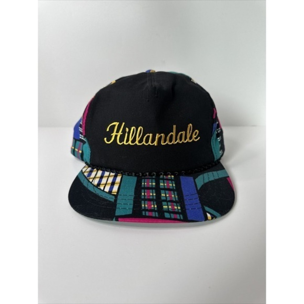 Vintage Retro Golf Club Hat Derby Cap‎ Leather Strap Hillandale Louisville, KY